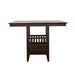 Jaden - Square Counter Height Dining Table - Espresso - Simple Home Plus