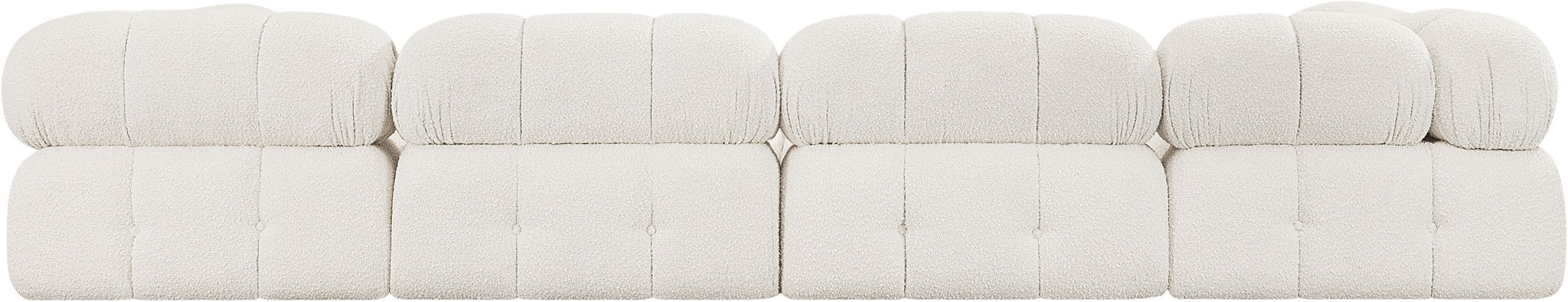 Ames - 6 Piece Fabric Modular U-Shaped Sectional - Simple Home Plus