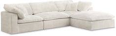 Cozy - 4 Piece Modular Sectional With Chaise - Simple Home Plus