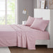 Printed Microfiber - Sheet Set - Blush Waves - Simple Home Plus
