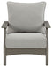 Visola - Gray - Lounge Chair w/Cushion (Set of 2) - Simple Home Plus
