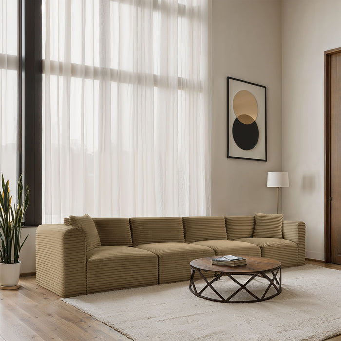Shaggy - 4 Seat Modular Sofa - Simple Home Plus