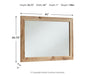 Hyanna - Tan Brown - Bedroom Mirror - Simple Home Plus