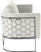 Casa - Loveseat with Chrome Legs - Simple Home Plus