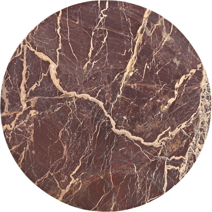 Fontelina - 30" Genuine Marble Bistro Dining Table - Simple Home Plus