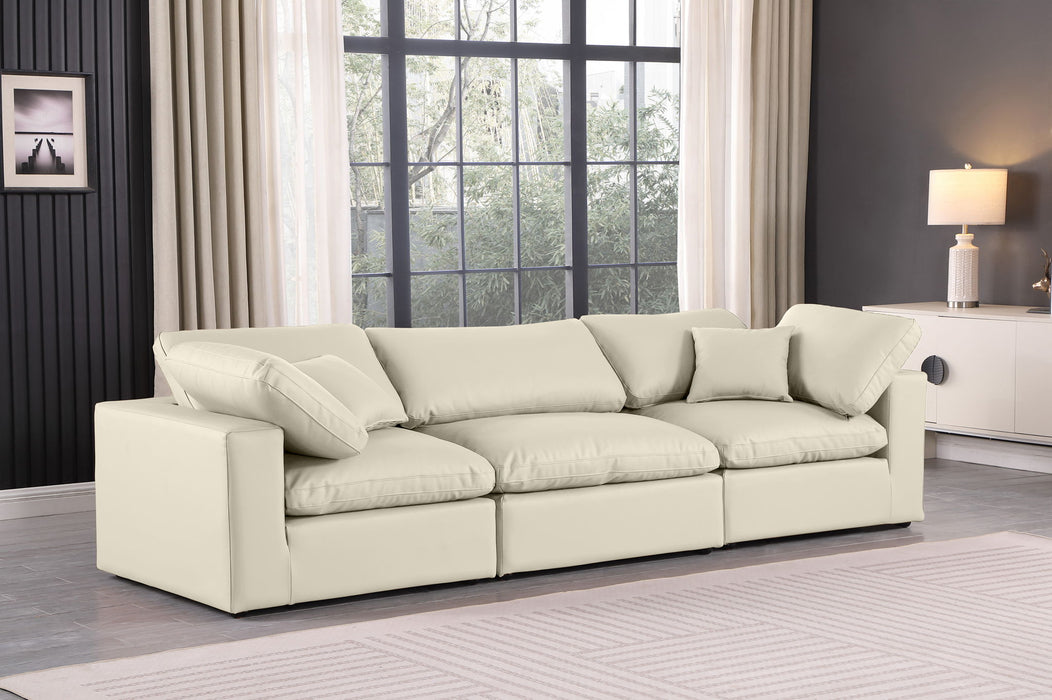 Comfy - Faux Leather Modular Sofa 3 Seats - Simple Home Plus