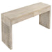 Rickman - 2-Drawer Wood Entryway Console Table - White Washed - Simple Home Plus