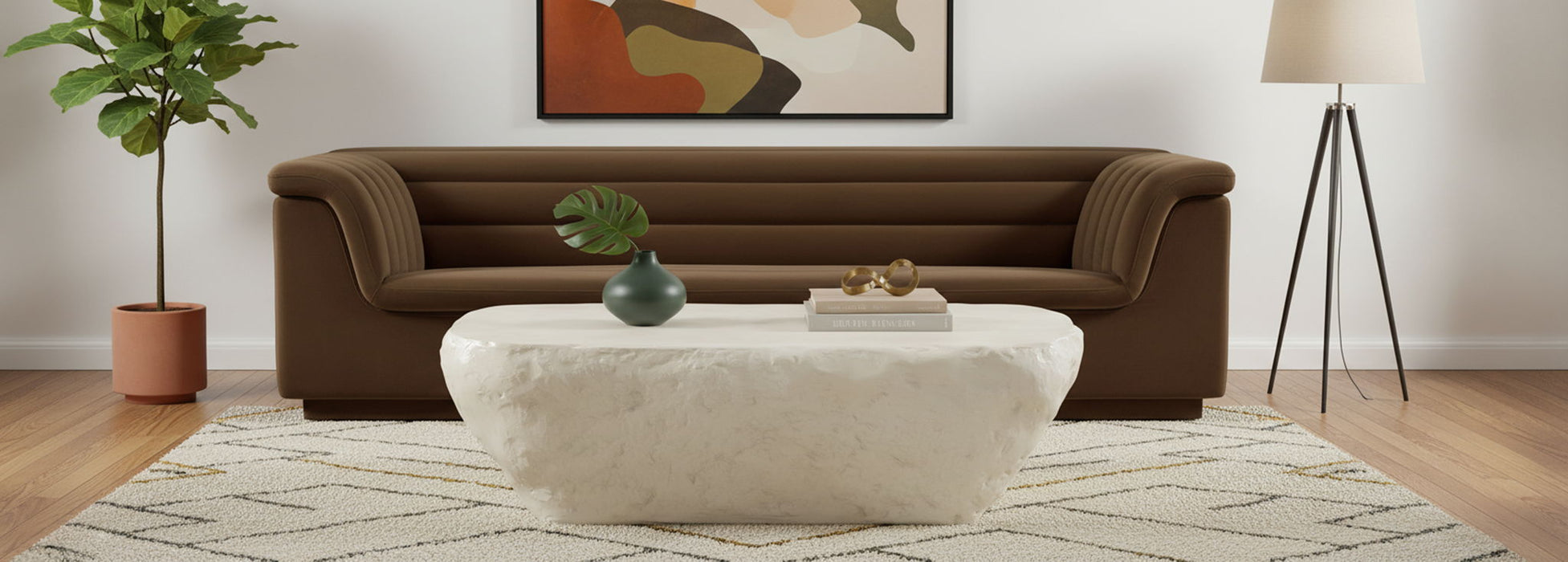Cascade - Velvet Sofa - Simple Home Plus
