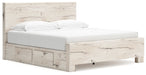 Lawroy - Panel Bed With Storage - Simple Home Plus