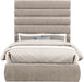 Adam - Chenille Fabric Bed With 70.5" Headboard - Simple Home Plus