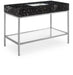 Marmo - Engineered Marble Bathroom Vanity With Chrome Base - Simple Home Plus