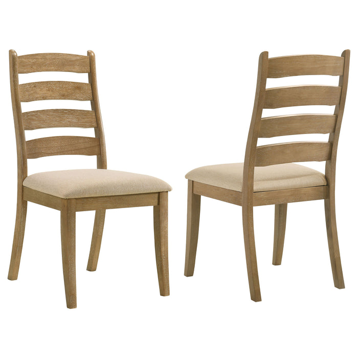 Danvers - Wood Dining Side Chair (Set of 2) - Brown Oak - Simple Home Plus