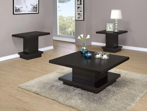 Reston - Square Coffee Table Set - Simple Home Plus