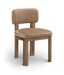 Paloma - Vegan Leather Upholstered Dining Chair (Set of 2) - Brown Frame - Simple Home Plus