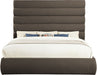 Adam - Boucle Fabric Bed With 70.5" Headboard - Simple Home Plus