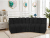 Arc - Boucle Fabric 3 Piece Modular Corner Sofa - Simple Home Plus