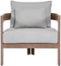 Newport - Water Resistant Fabric Upholstered Outdoor Patio Chair - Simple Home Plus