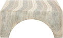 Renza - Concrete And Fiberglass Indoor / Outdoor Table - Simple Home Plus