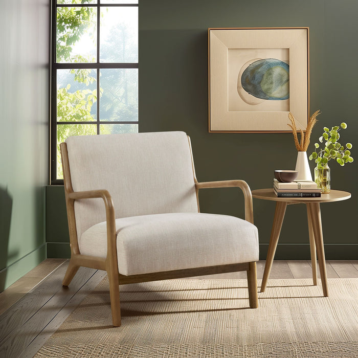 Novak - Lounge Chair - Cream - Simple Home Plus