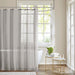 Anna - Sheer Shower Curtain - Gray - Simple Home Plus