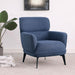 Andrea - Upholstered Crecent Arm Accent Chair - Simple Home Plus