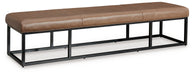 Joston - Caramel - Accent Bench - Simple Home Plus