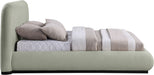 Vaughn - Chenille Bed With Black Base - Simple Home Plus