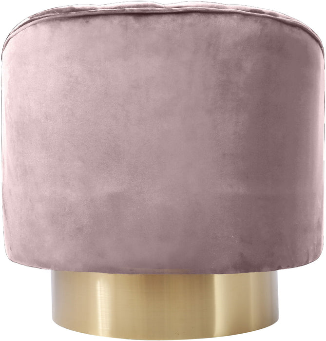 Farrah - Accent Chair with Gold Base - Simple Home Plus