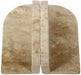 Dufresne - Genuine Marble Bookend - Travertine - Simple Home Plus