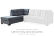 Marleton - Laf Corner Chaise - Denim - Simple Home Plus
