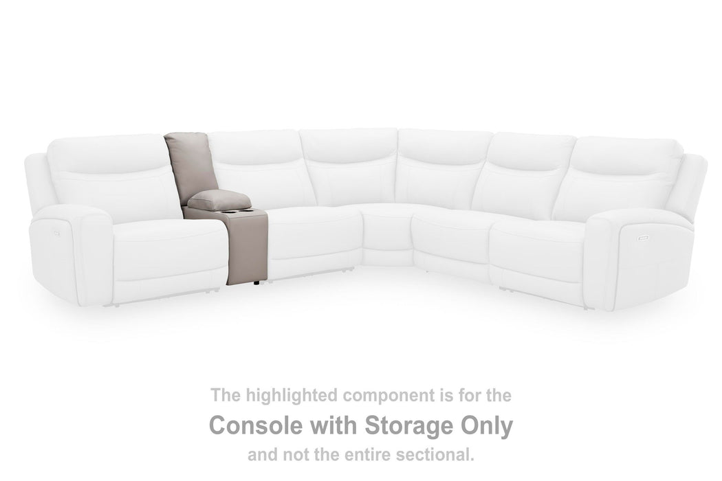 Gravier - Console With Storage - Gray - Simple Home Plus
