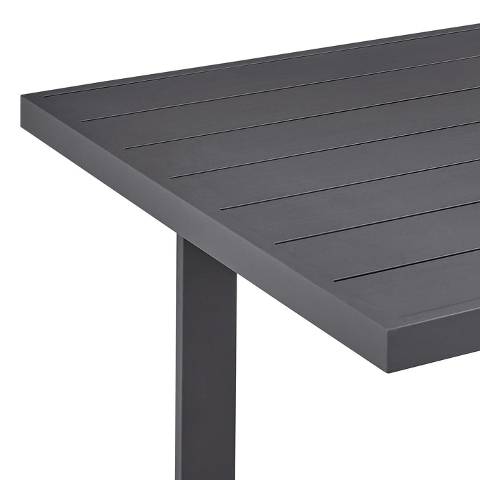 Menorca - Outdoor Patio Dining Table In Aluminum - Simple Home Plus