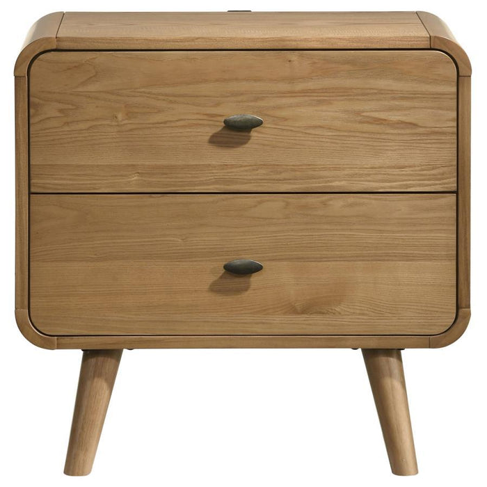 Robyn - 2-Drawer Nightstand - Simple Home Plus