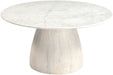 Liona - Marble And Mango Wood Table - Simple Home Plus