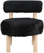 Ambre - Shearling Fabric Accent Chair - Simple Home Plus