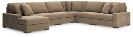 Calden - 6-Piece Sectional With LAF Corner Chaise - Sable - Simple Home Plus