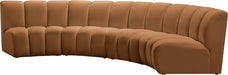 Infinity - 4 Piece Modular Sectional - Saddle - Simple Home Plus