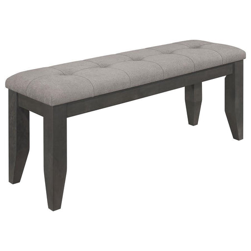 Dalila - Tufted Upholstered Dining Bench - Simple Home Plus