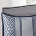 Bennett - Queen 7 Piece Comforter Set - Navy - Simple Home Plus