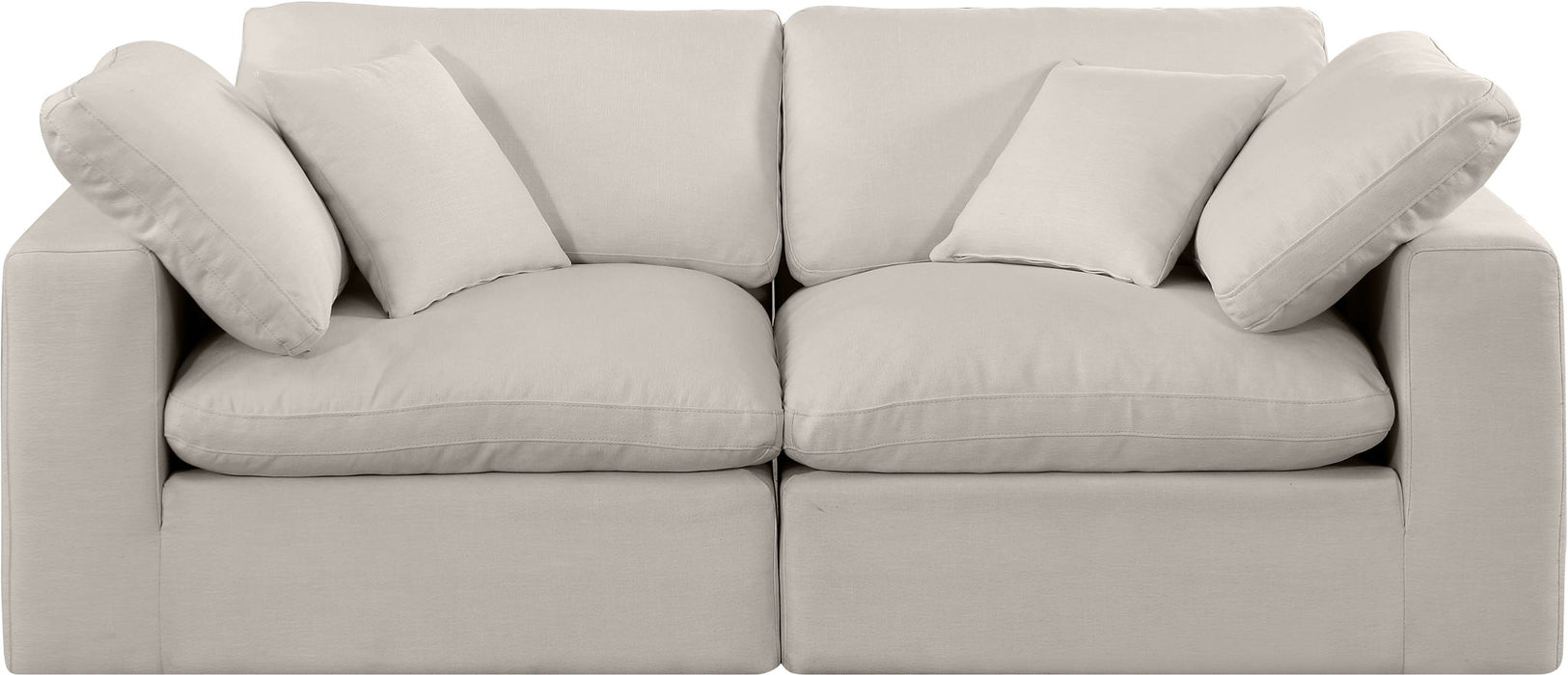 Comfy - Linen Modular Sofa 2 Seats - Simple Home Plus