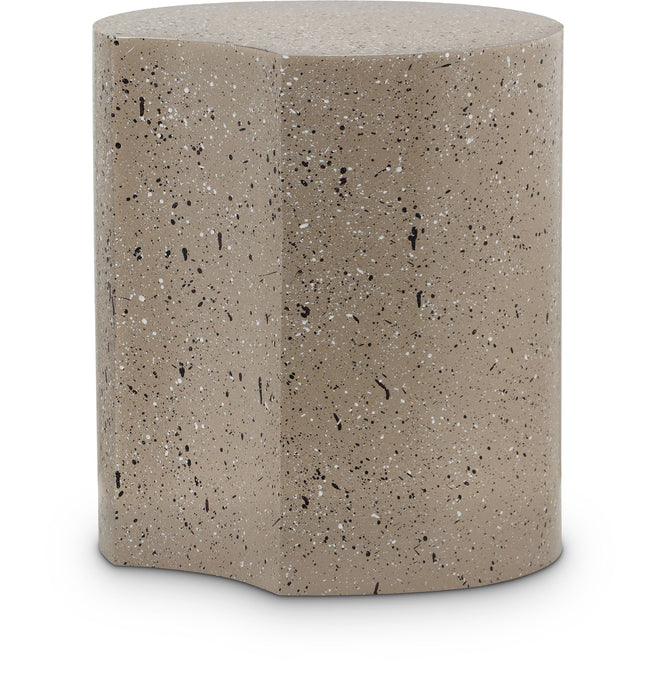 Dimple - End Table - Terazzo Finish - Simple Home Plus