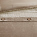 Boone - King 7 Piece Comforter Set - Tan - Simple Home Plus