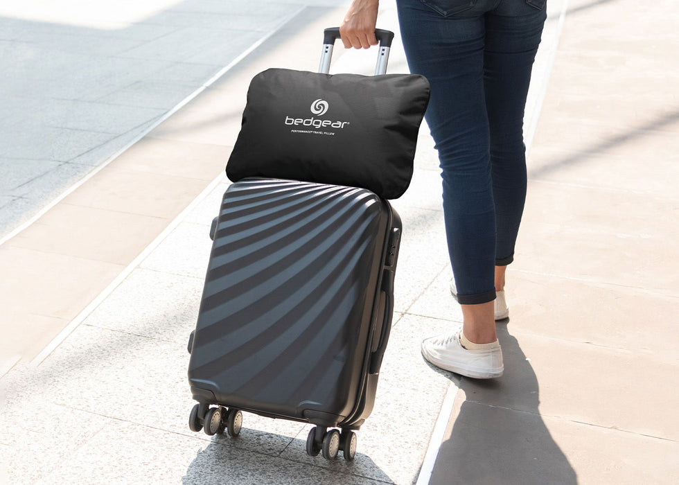 Flow Performance - Travel Pillow - Gray - Simple Home Plus