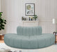 Arc - Faux Leather 4 Piece Modular Sofa - Simple Home Plus