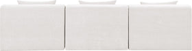 Stellar - 3 Piece 114" Upholstered Modular Armless Sofa - Simple Home Plus
