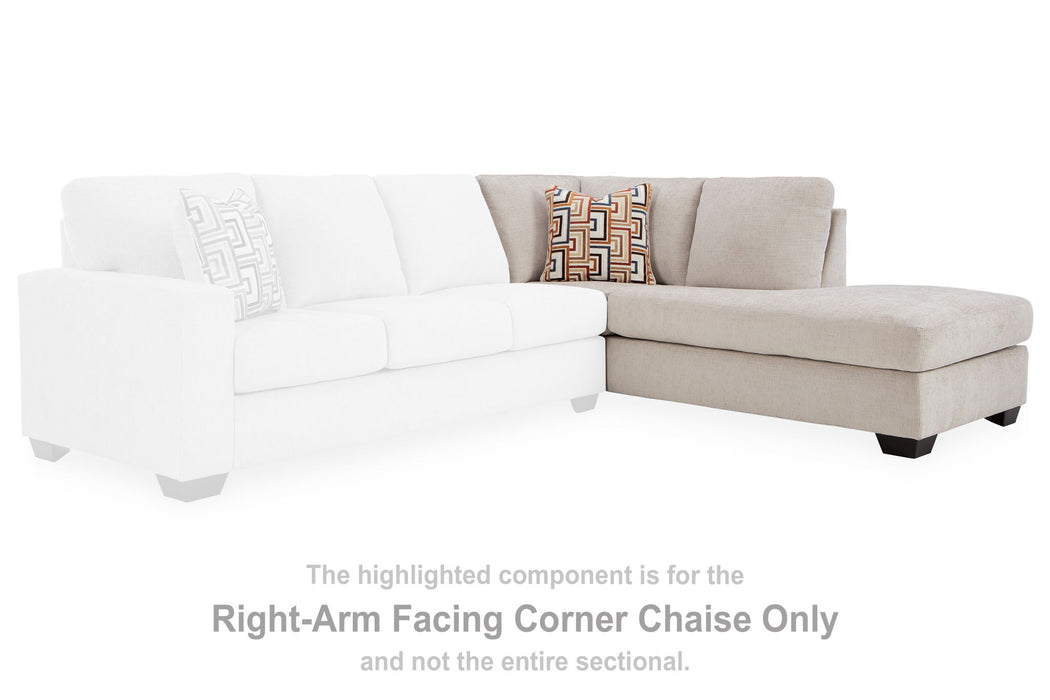 Aviemore - Raf Corner Chaise - Stone - Simple Home Plus