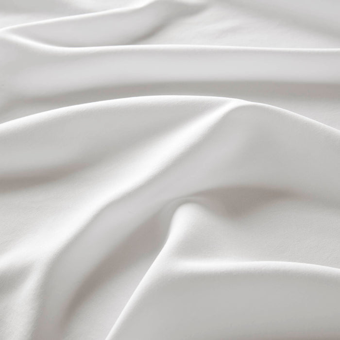 Plain Weave - Queen Essential Microfiber Sheet Set - Bright White - Simple Home Plus