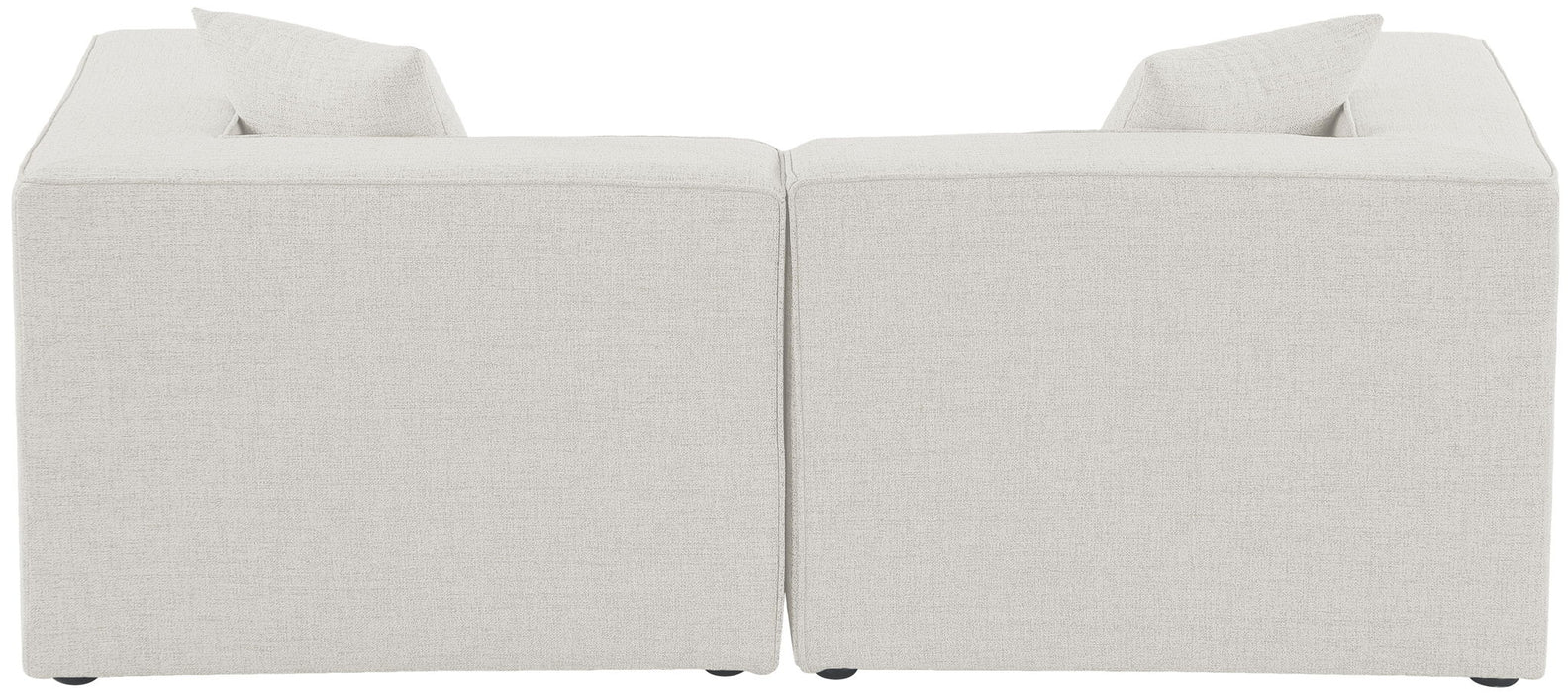 Cube - Linen Modular 2 Seat Sofa - Simple Home Plus