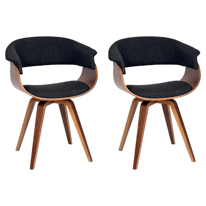 Summer - Modern Chair - Walnut Wood - Simple Home Plus
