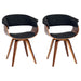 Summer - Modern Chair - Walnut Wood - Simple Home Plus